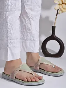 Stylestry Girls Open Toe Flats with Buckles