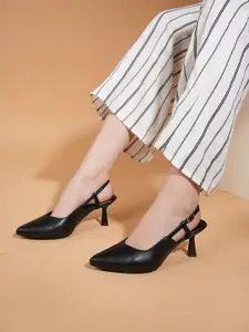 Chemistry Women Slim Heeled Pointed Toe Pumps