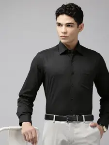 Van Heusen Slim Fit Self Striped Formal Shirt