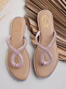 Stylestry Girls Open Toe Flats