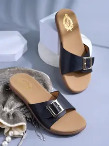 Stylestry Girls Open Toe Flats