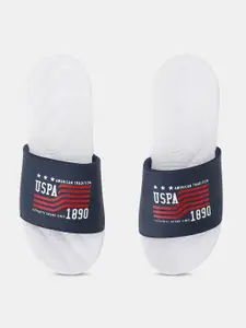 U.S. Polo Assn. AXER Men Printed Sliders