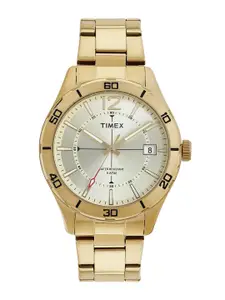 Timex Men Dial & Stainless Steel Bracelet Style Straps Analogue Watch TWEG295SMU08