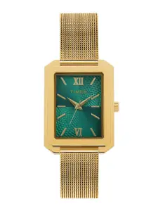 Timex Women Dial & Stainless Steel Bracelet Style Straps Analogue Watch TWEL233SMU04