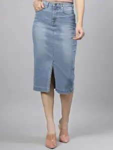 Style Quotient A-Line Midi Skirt