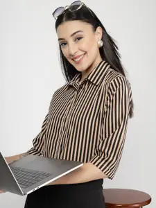 Style Quotient Women Smart Regular Fit Formal Shirt