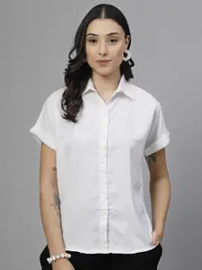 Style Quotient Spread Collar Smart Formal Shirt