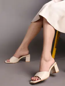 Lavie Women Solid Open Toe Block Regular Sandals