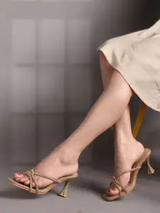 Lavie Embellished Slim Heel Sandals