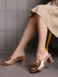 Lavie Women Embellished Regular Block Heel Sandals