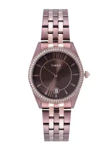 Timex Women Bracelet Style Straps Analogue Watch TWEL25103