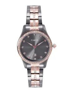 Timex Women Bracelet Style Straps Analogue Watch TWEL25003