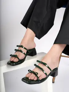 Lavie Women Block Heels Sandals with Bows