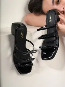 Lavie Block Sandals with Bows