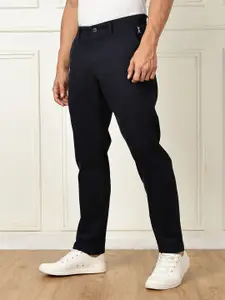 Thomas Scott Men Smart Straight Fit Mid-Rise Easy Wash Chinos