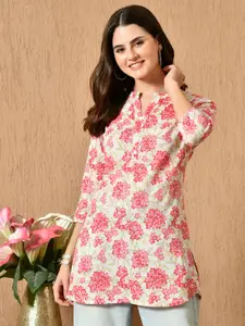 Anouk Rustic Floral Printed Pure Cotton Kurti