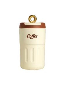 iSWEVEN White Single Stainless Steel Solid Double Wall Vacuum Water Bottle