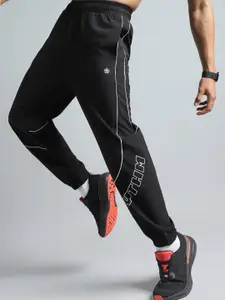 CULT Men Black Rhythm Print Joggers