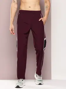 TURNFIT Men Straight Fit Colourblocked Training Track Pants