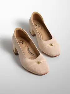 Monrow Women Solid Round Toe Other Pumps