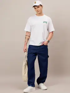 The Roadster Lifestyle Co. Men Washed Rebel Straight Fit Jeans