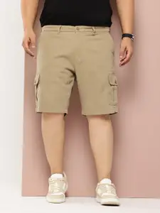 Thomas Scott Men Plus Size Cargo Shorts