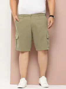 Thomas Scott Men Plus Size Cargo Shorts