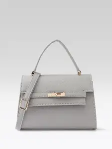 Mast & Harbour Textured Structured Satchel