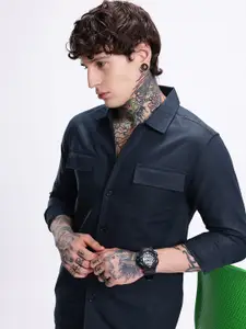 Kook N Keech Men Standard Linen Cotton Casual Shirt