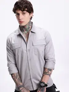 Kook N Keech Men Standard Linen Cotton Casual Shirt