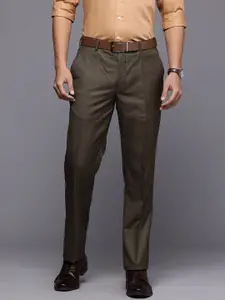 Louis Philippe Men Slim Fit Formal Trousers