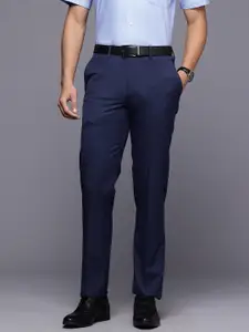 Louis Philippe Men Slim Fit Formal Trousers