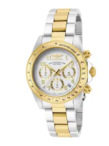 Invicta Men Dial & Stainless Steel Bracelet Style Straps Analogue Watch 17026