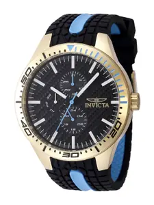 Invicta Men Textured Dial & Straps Analogue Watch 48874