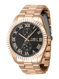 Invicta Men Dial & Stainless Steel Bracelet Style Straps Analogue Watch 47432