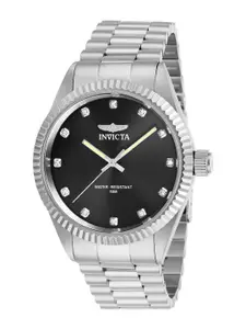 Invicta Specialty Men Dial & Stainless Steel Bracelet Style Straps Analogue Watch 29502