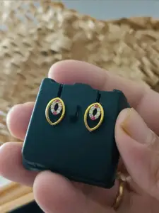 niva fashion Oval Studs Earrings