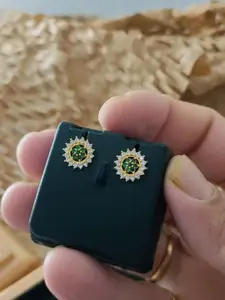 Niva Fashion Stylish & Trendy Gold-Plated Earrings Alloy Earring Set