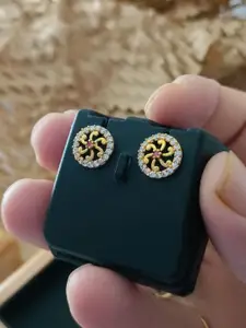 niva fashion OmKrishiv Stylish & Trendy Gold Earrings Alloy Earring Set