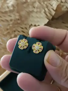 Niva Fashion Stylish & Trendy Gold Earrings Alloy Earring Set