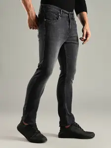 Thomas Scott Men Original Slim Fit Mid-Rise Stretchable Jeans