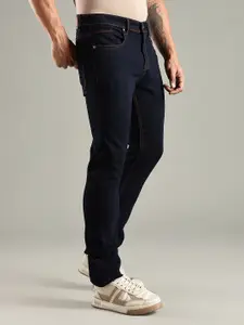 Thomas Scott Men Original Straight Fit Mid-Rise Stretchable Jeans