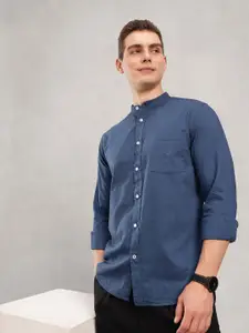 Nautica Men Premium Slim Fit Pure Cotton Casual Shirt