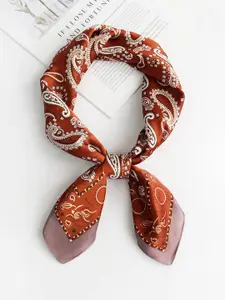 CrossKulture Women Printed Satin Scarf