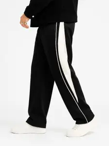 Maniac Men Baggy-Fit Mid-Rise Cotton Track Pant