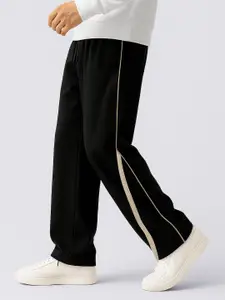 Maniac Men Baggy-Fit Mid-Rise Cotton Track Pant