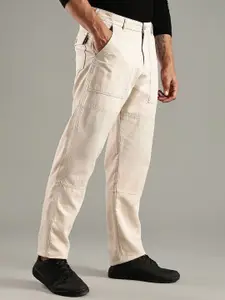Thomas Scott Men Smart Relaxed Fit Easy Wash Chinos