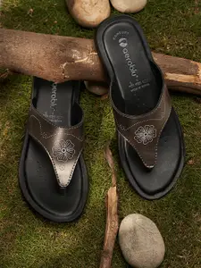 Aeroblu Women Open Toe Slip-On T-Strap Flats