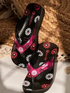 Aeroblu Women Printed Thong Flip-Flops