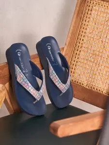 Aeroblu Women Embellished Open Toe Comfort Sandals